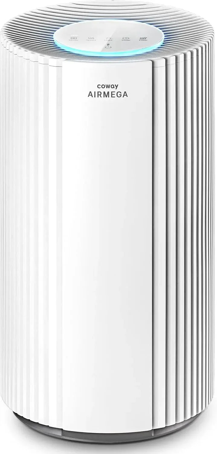 Purificateur d'air, 713 m³/h, COWAY CADR 713, capteur PM10, 148 m²/30 min, filtre HEPA contre fumée, AIRMEGA 350, certifié ECARF
