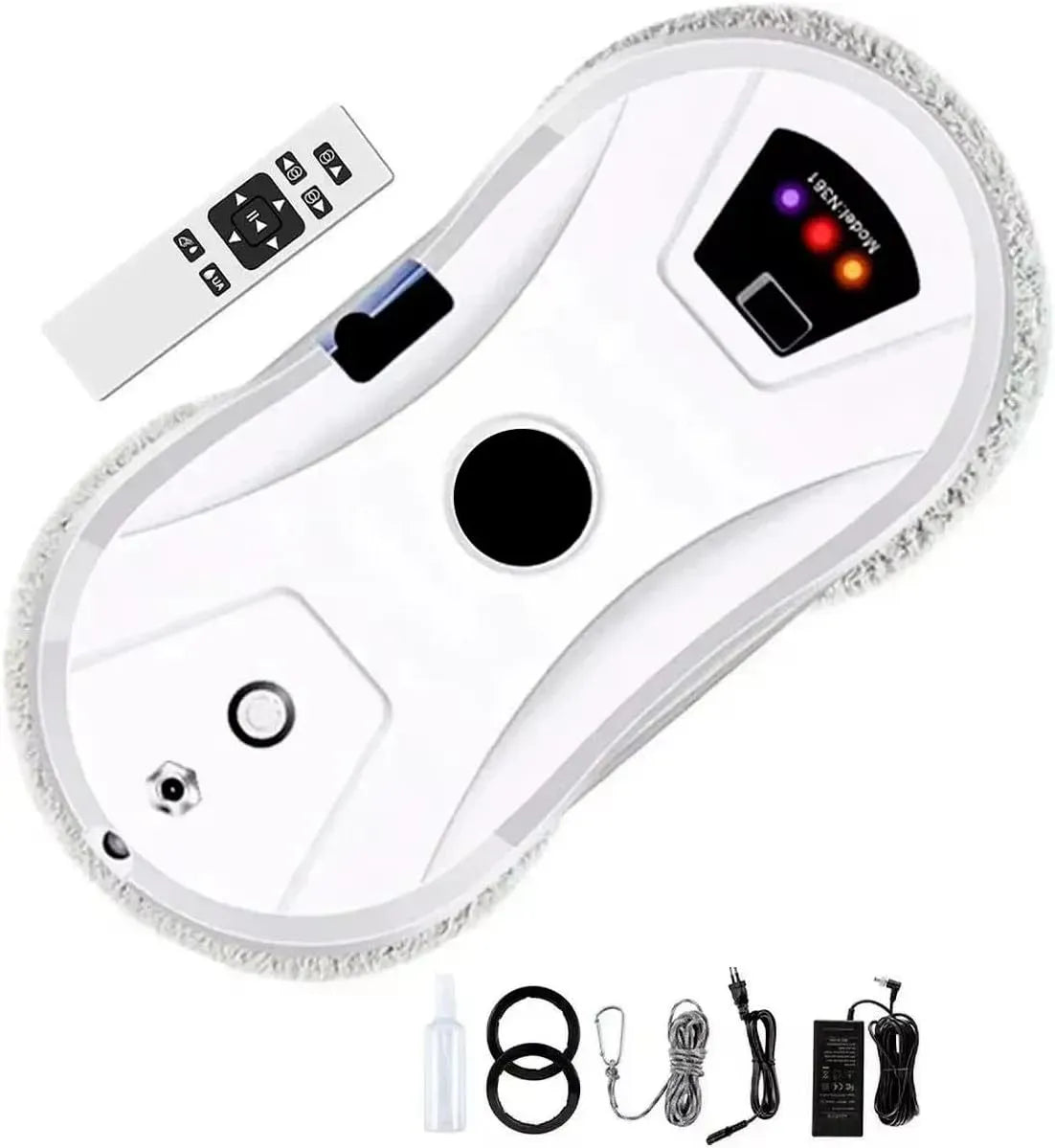 Robot, robot aspirateur laveur, 60 ML, grand réservoir, 3 Modes