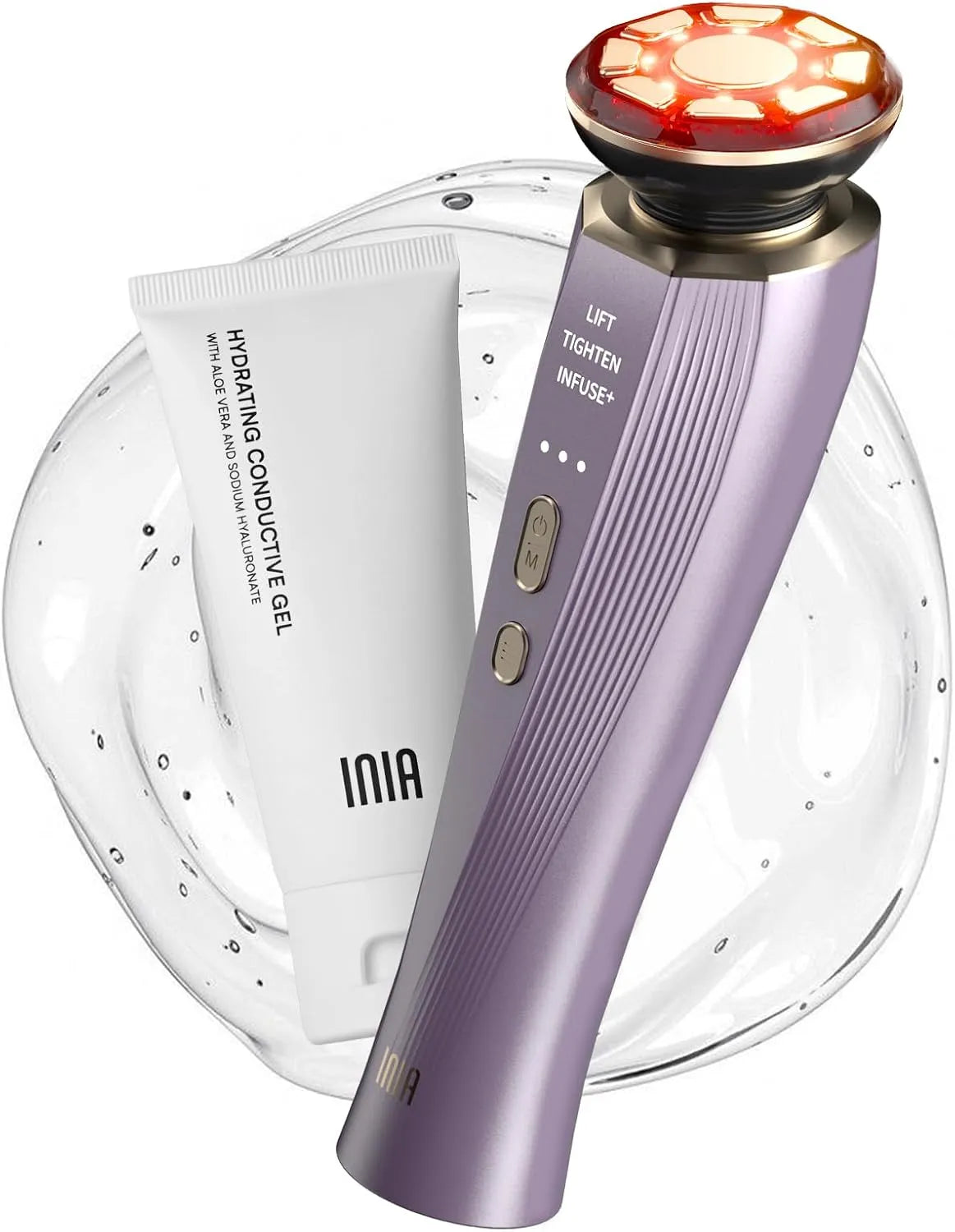 Appareil, INIA, Appareil de Lifting Visage à Micro-courant équipé de Luminothérapie