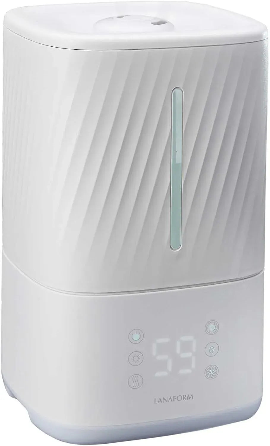Humidificateur, Diffuseur, 4.5 L, vapeur, silencieux