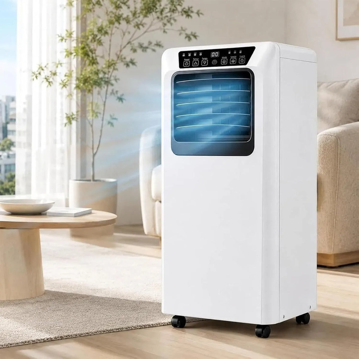 Climatiseur 7000BTU, grand réservoir, Evacuation et Flexible pour Chambre