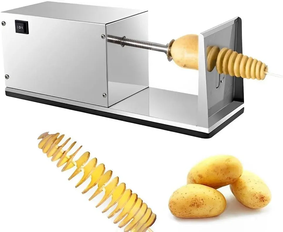 machine de découpe, trancheuse alimentaire, acier inoxydable, pour pommes de terre