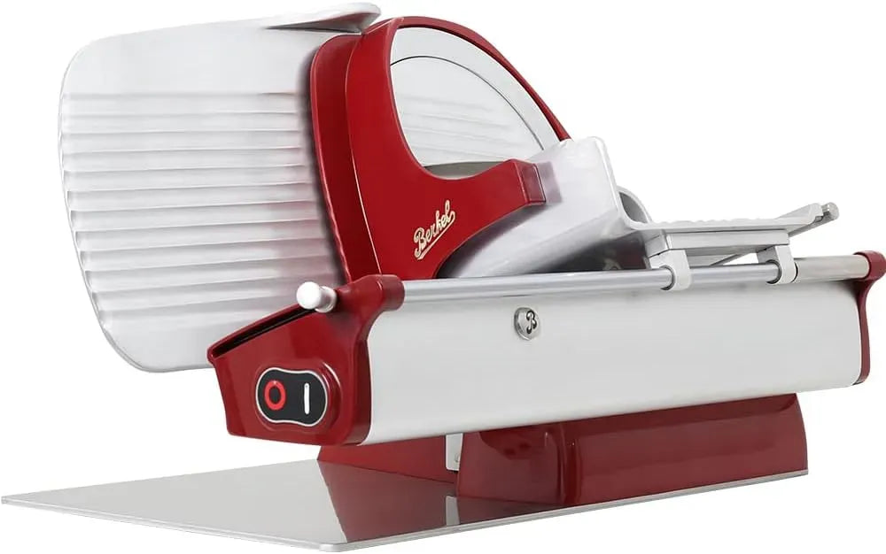 Pai, Viande, Berkel Home Line 250 Trancheuse Alimentaire / Rouge Lame 25,4 cm / Trancheuse Electrique / Trancheuse Alimentaire Prosciutto, Cuisson