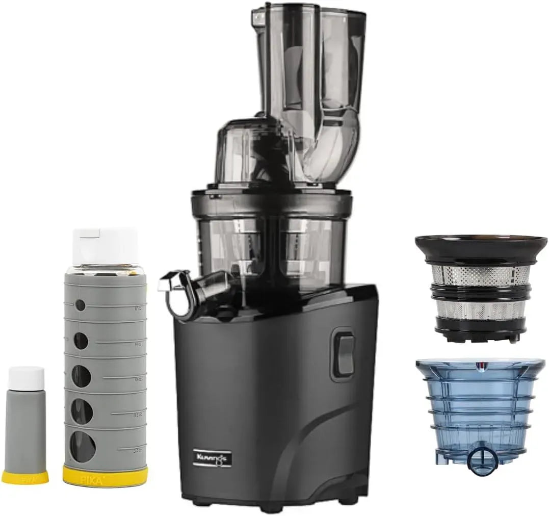 Extracteur de jus REVO830, noir, presse-agrumes et extracteur, Extracteur de jus + kit sorbet smoothie + gourde sous vide