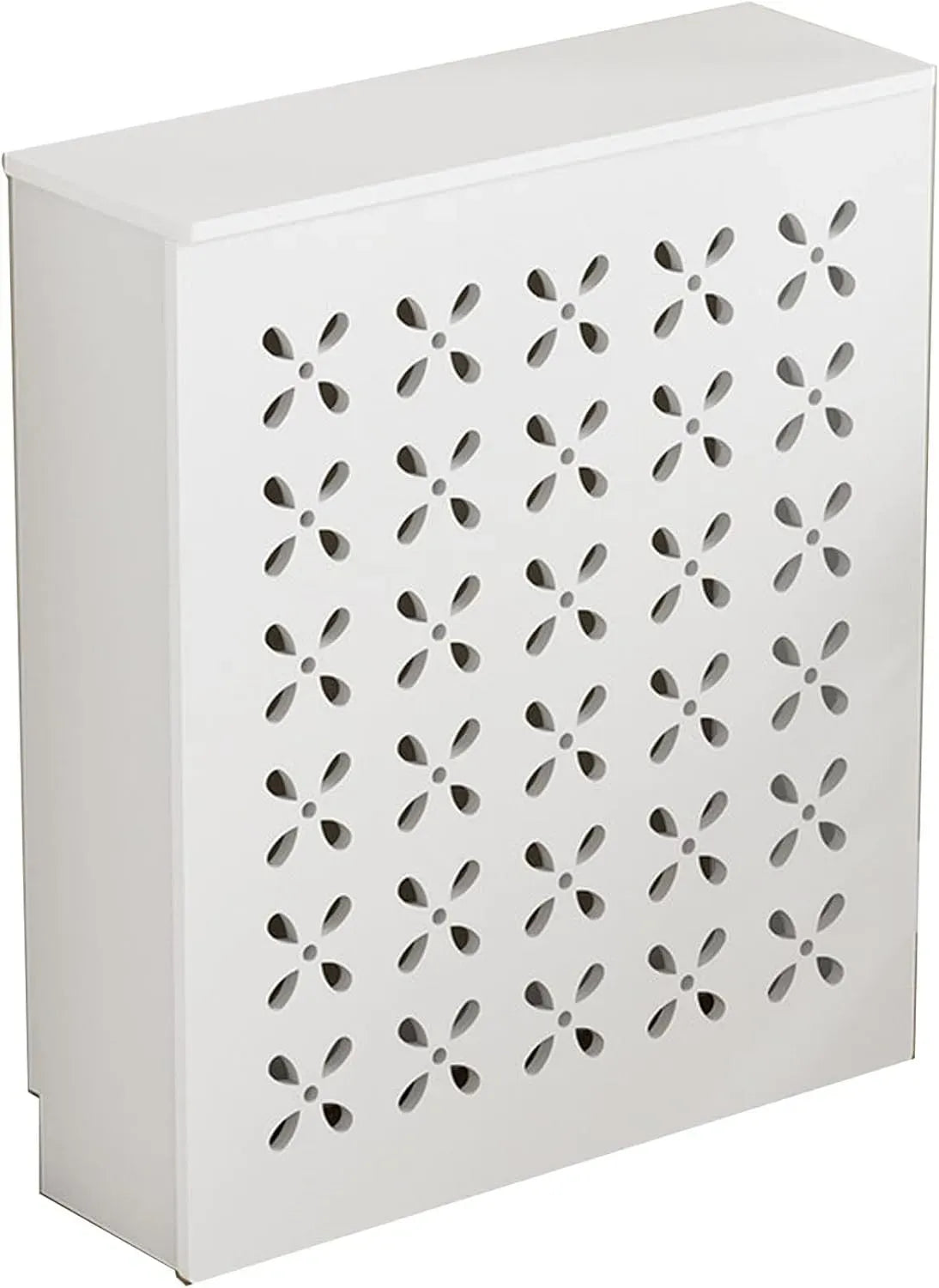 Radiateur électrique, 70 x 80 x 25 cm, gril, décoration de salon, Cache-grille d'aération pour bas de porte et plinthe