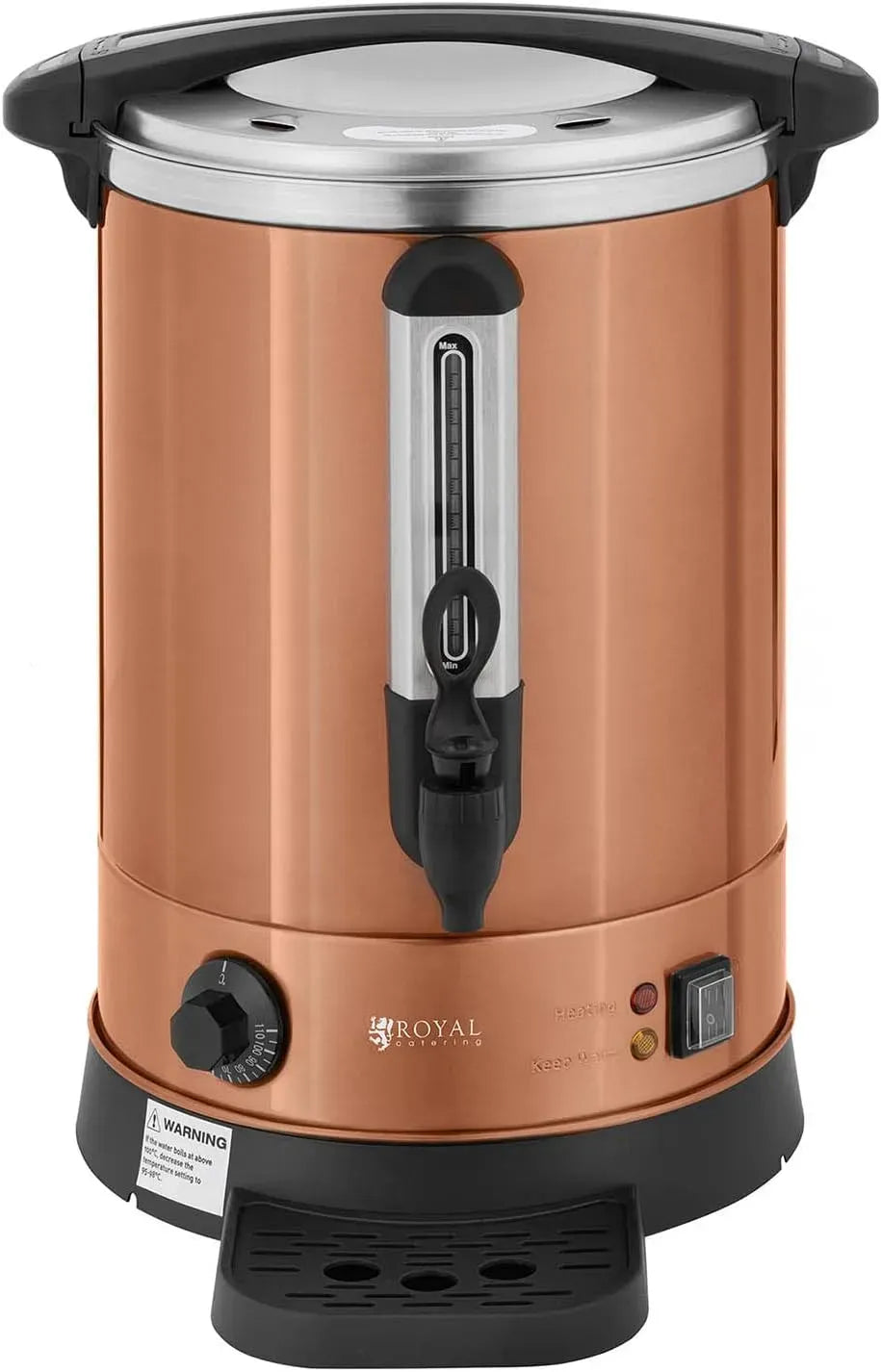 L 1 RC-WBDW14CO Machine à vin, Distributeur, 6,1 L, 500 W, professionnel, restauration, acier inoxydable, Royal