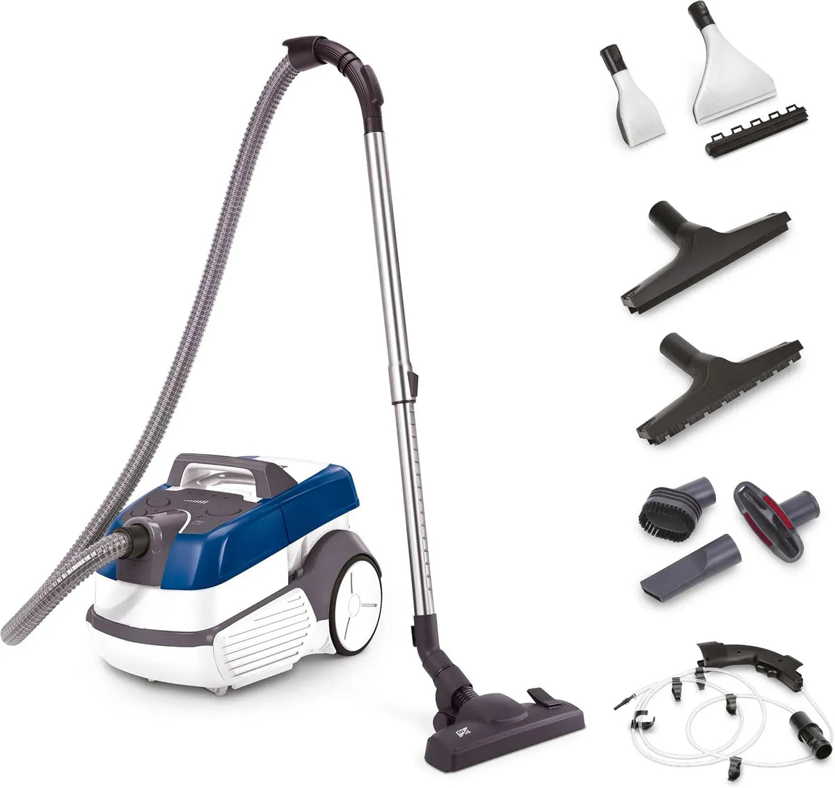 Aspirateur Di4, 2100 W, 14 Accessoires, Filtre HEPA