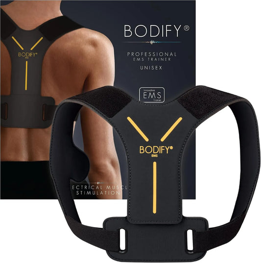 Entraînement EMS, Bodify® EMS Neck Trainer Pro, Activation ciblée des Muscles de la Nuque, Activation Musculaire, pour Hommes et Femmes L'ORIGINAL