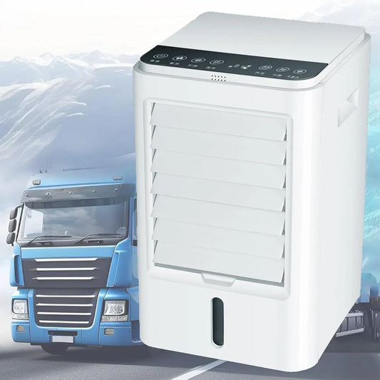 Climatiseur, 24 V, portable, 3 vitesses, camping, Ventilateur Portable 4 En 1 Avec TéLéCommande, 4 Blocs RéFrigéRants