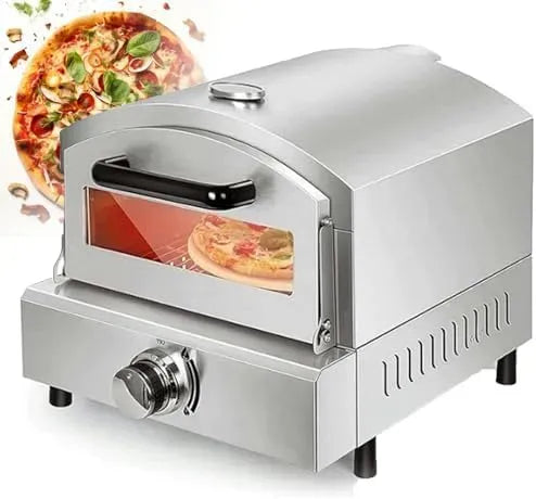 Four électrique à pizza, portable, camping, acier inoxydable