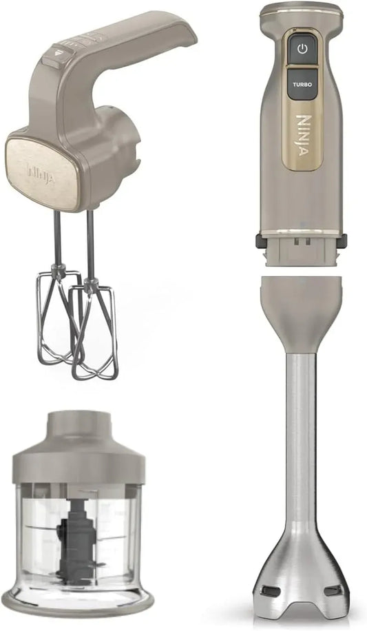 Ninja 3-en-1 CI100EUSTGD Lave-vaisselle, 2 vitesses de mixage et 5 vitesses pour hacher