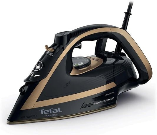 Tefal FV8064 filtre, fer à repasser électrique, 3000 W, 280 g, 50 g, vapeur, noir