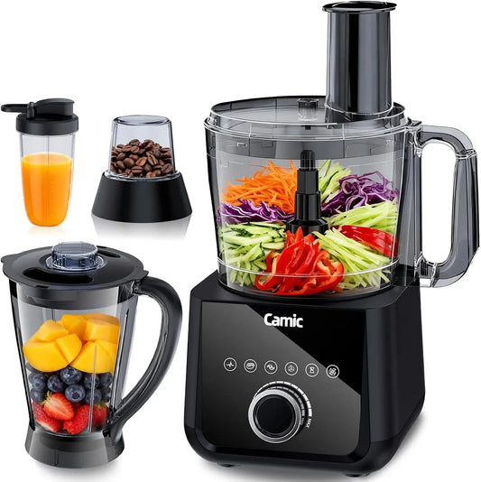 Robot, 2.5 L, 1500 W, 6 programmes, pour une Variété de Tâches de Cuisine
