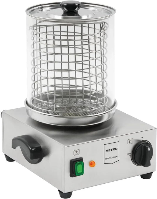 W 40 GHM1002 Machine à hot-dogs, 40 x 34 x 29 cm, 800 W, acier inoxydable, METRO