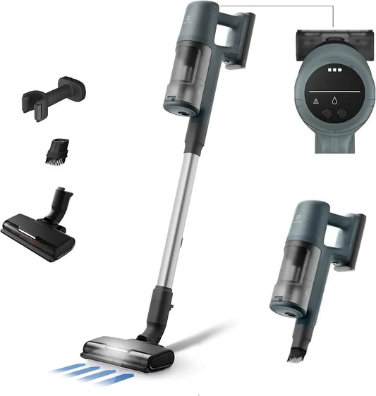 Electrolux EP61CB21OG Aspirateur, vert, 40 Minutes d'Autonomie, Jusqu'à 99% d'Absorption de poussière