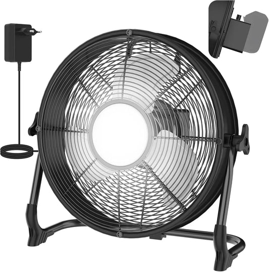 Ventilateur, 30,5 cm, 18 V, T-SUN, portable, industriel
