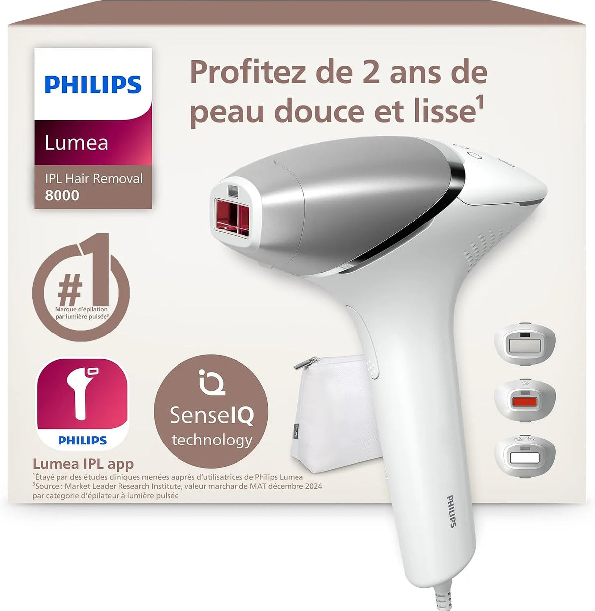 Philips BRI946/00 appareil d'épilation électrique pour femme, épilateur, dalle IPS, pour le corps