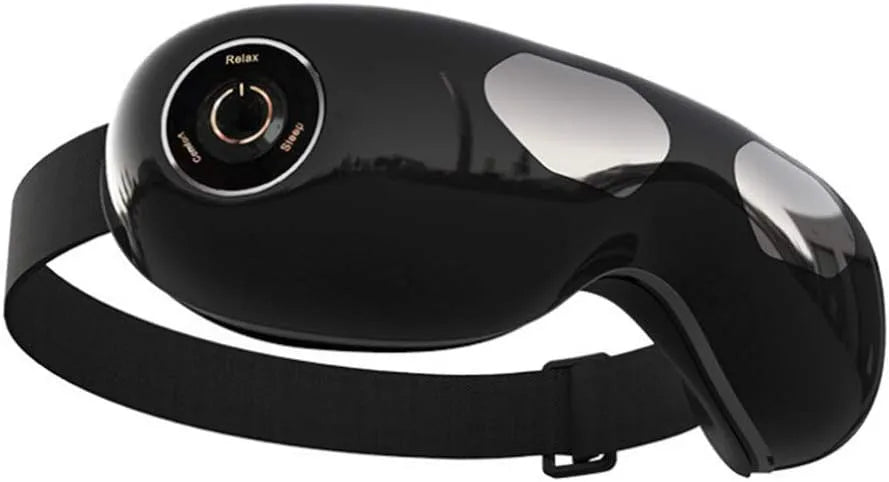 Enfants Electric Eye Massager équipé de Chaleur Pliable Bluetooth Musique Rechargeable 150 ° Pliable Vibration sans Fil Eye Massager
