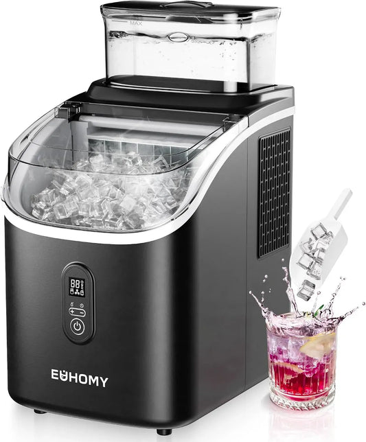 Machine à glaçons, 2 L, EUHOMY, 16 glaçons en 13 min, 15 kg