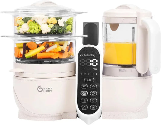 Blender, 2,2 L, vapeur, Robot Cuiseur Bébé Multifonctions 6 en 1, Grande Capacité 2,2L