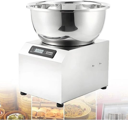 Blender, minuteur, pizza, pâtisserie, amovible, acier inoxydable, Double Rotation et Minuterie 3kg