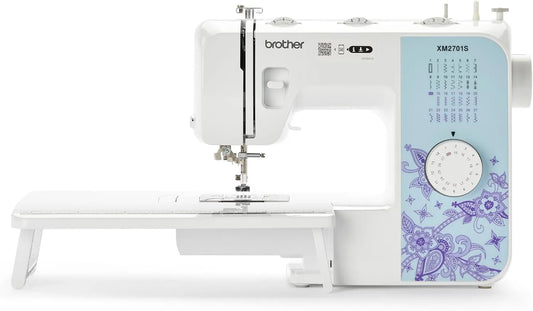 Brother XM2701S WT9 Machine à coudre, Table, machine à coudre électrique