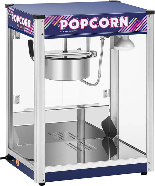Machine À Popcorn, 1500 W, 150 g, 5 kg, 500 ml, professionnel, restauration, revêtement antiadhésif, verre