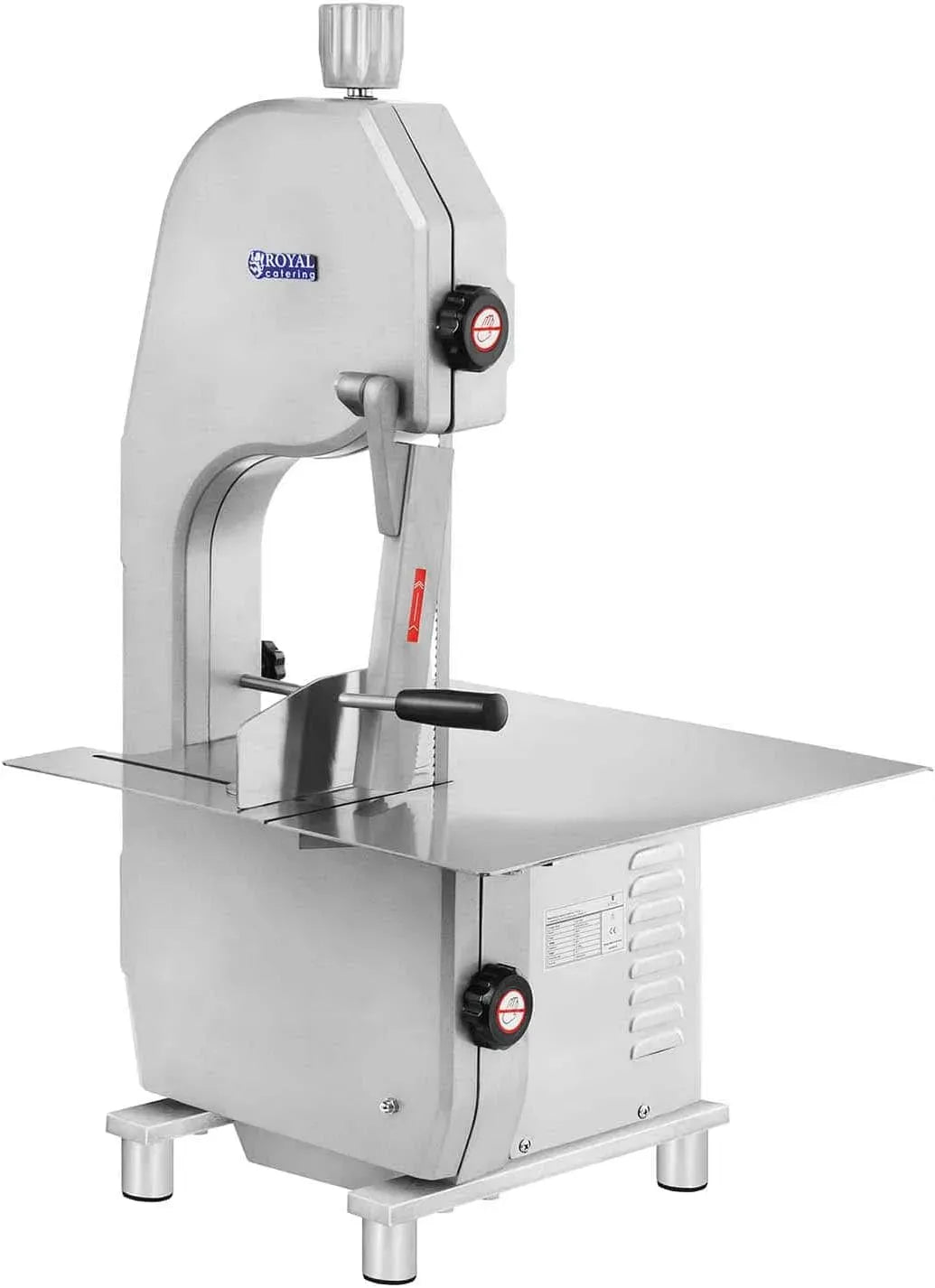 RCBS-1650.1ECO Catering Scie à Os Boucher Électrique, Acier Inox, 880 W, Épaisseur de Découpe 1–180 mm, Surface de Travail 440 x 460 mm