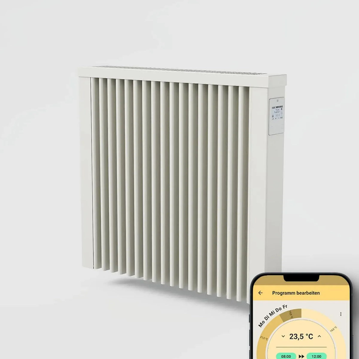 Radiateur électrique, Wi-Fi, application, contrôle par application, Compact 1300