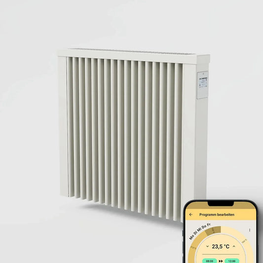 Radiateur électrique, Wi-Fi, application, contrôle par application, Compact 1300