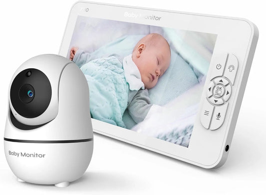 Babyphone, moniteur vidéo pour bébé, Nomado Babyphone CameraÉcran 7'