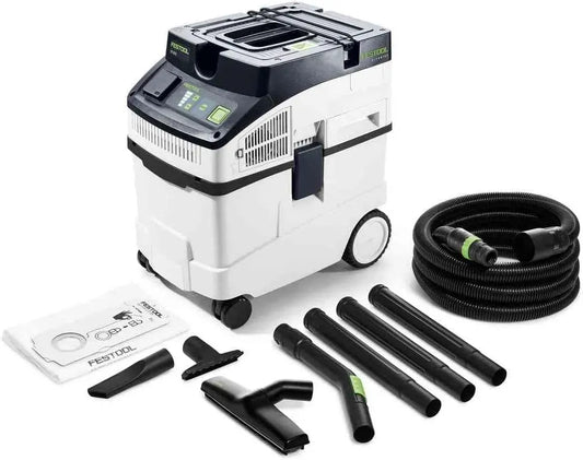 Aspirateur CT 25, 25 L, 2200 W, classe énergétique E, débit 3700 l/min, prise outil 2200 W, câble 5 m