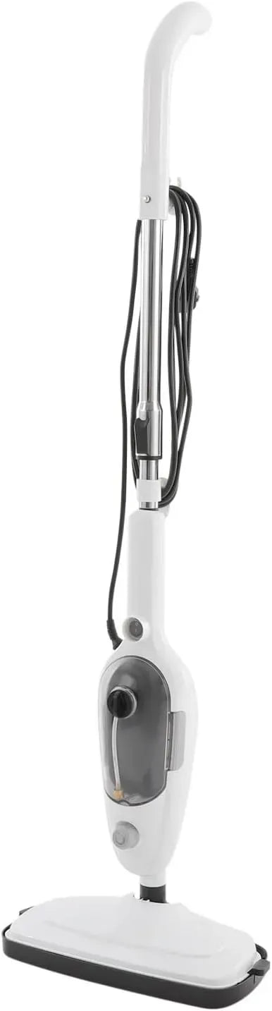 Nettoyeur vapeur IPX4, classe énergétique E, grand réservoir, usage sur sols, cuisine, voiture, vitres et canapé, temps de chauffe 1 minute