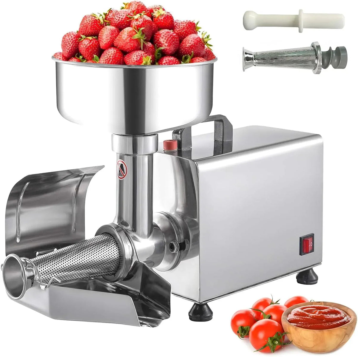 Machine à Confiture, Pressoir à Tomates, Machine à Presser, 450 W, 220 V, acier inoxydable, pour Aliments