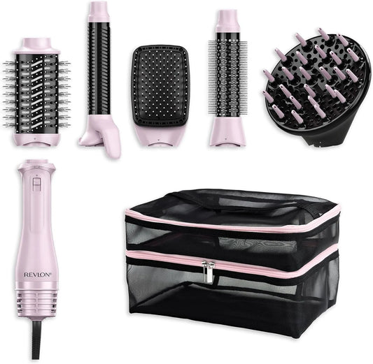 Accessoire pour appareil, REVLON, One‑Step™ 5‑in‑1 Multi Air Styler Pink Titanium Edition