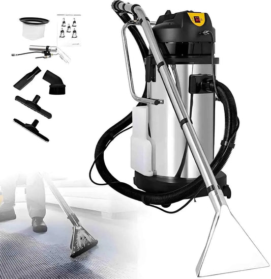 Machine de Nettoyage, Nettoyeur, Brosse, Tapis, 60 L, professionnel, pour Le Nettoyage des canapés