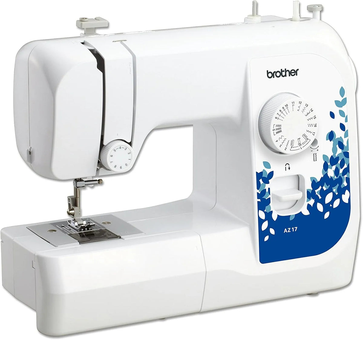 Brother Machine à Coudre, machine à coudre électrique, blanc, plastique