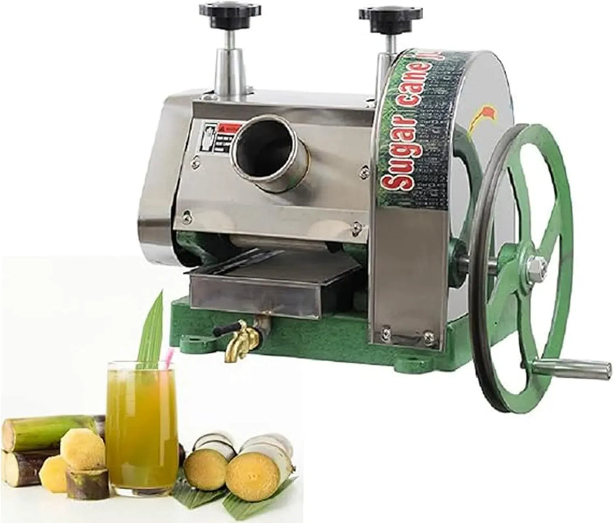Extracteur de jus, acier inoxydable, broyeur de canne à sucre en acier inoxydable