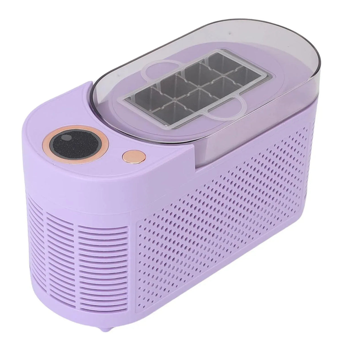 Machine à glaçons, portable, camping, Glace Rapide en 10 à 15 Minutes, Matériaux ABS+SUS sûrs, Compact pour les Voyages/camping, Prise UE