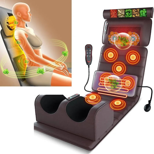 Masseur, Tapis, fonction chauffante, Masseur Shiatsu Dorsal et Cervical