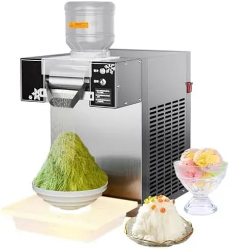 Machine à glaçons, professionnel, commerce, acier inoxydable, capacité journalière de 120 kg, machine à glace pilée électrique pour commerces