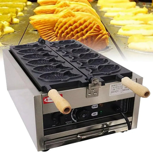 gaufrier électrique, machine, professionnel, revêtement antiadhésif, acier inoxydable