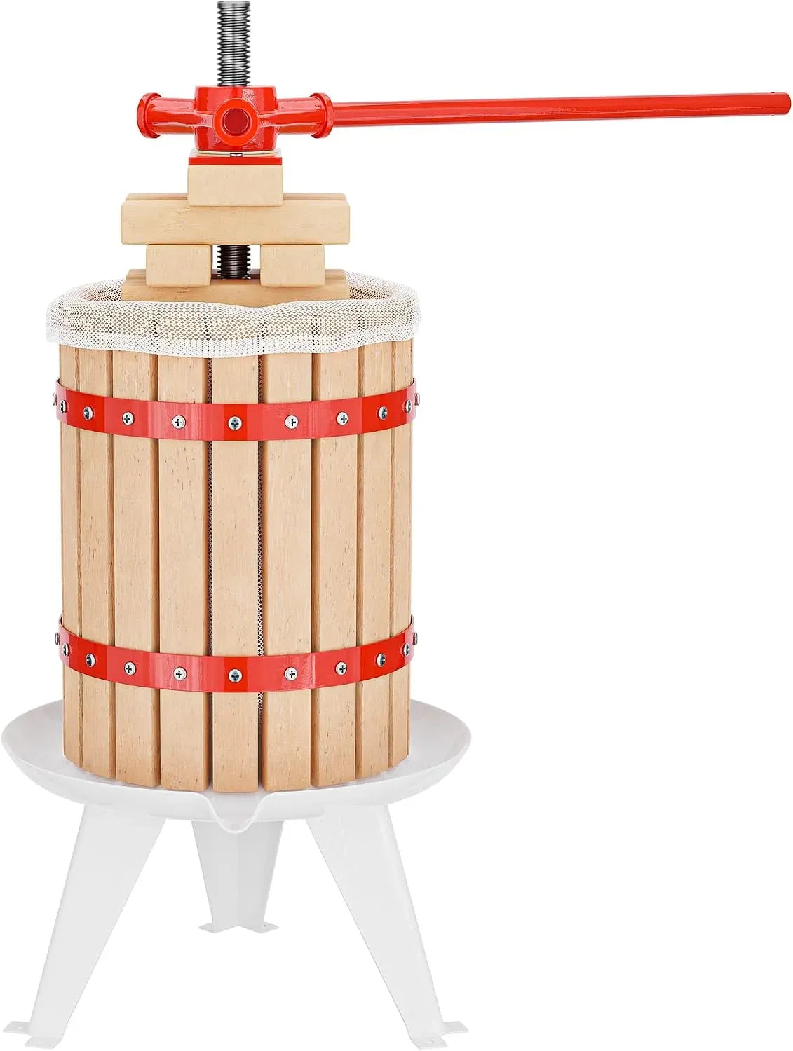 Wiltec Pressoir, Presse, 285x581mm, 18 L, bois