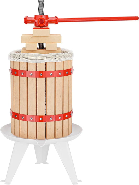 Wiltec Pressoir, Presse, 285x581mm, 18 L, bois