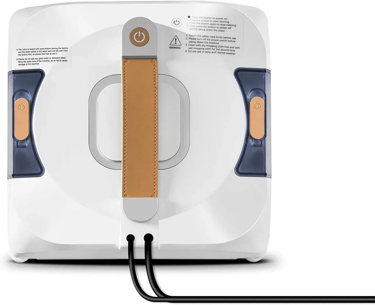 Aspirateur 20min, 60 dB, extérieur, sans cadre, grand réservoir, silencieux, Aspiration 3500Pa