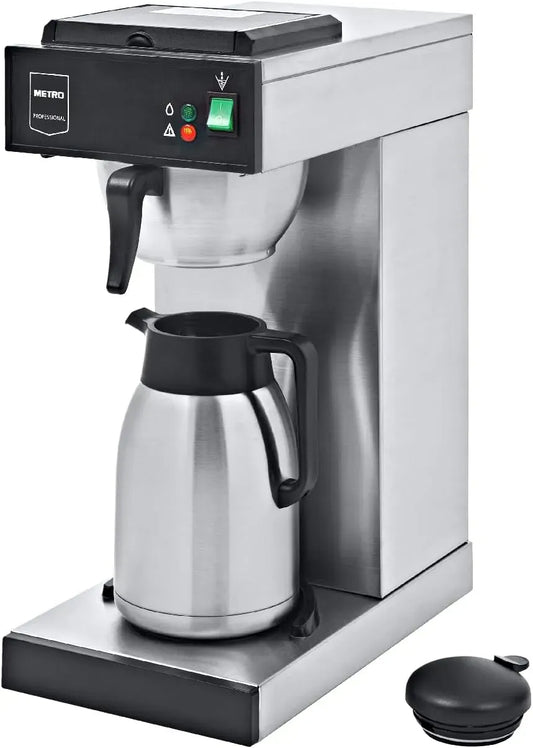 GCT2001 Machine à caf, bouteille, machine à café électrique, 21.5 x 41 x 52 cm, 2 L, 2000 W, 30 à 98 °C, 2 zones de température, acier inoxydable