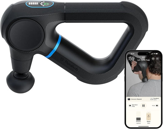 Therabody Theragun Prime Pistolet de massage, 6ème, Massage profond et puissant dans un design robuste et durable pour une récupération fiable