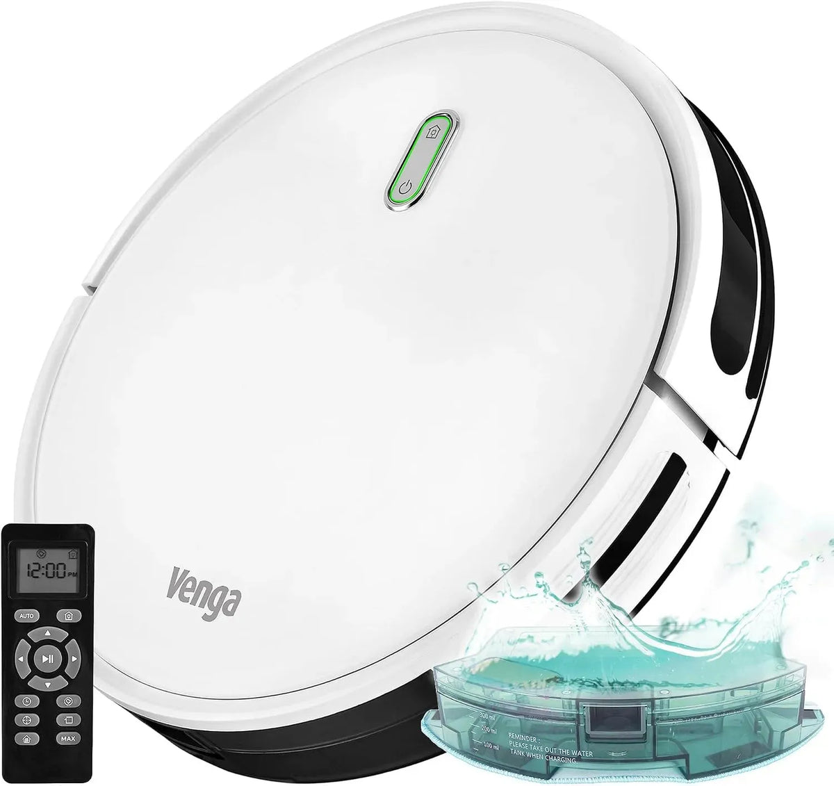 Robot aspirateur RVC 3000, silencieux, blanc, 6 Modes de Nettoyage