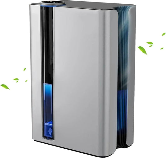 Déshumidificateur 95oz, portable, silencieux, appareil déshumidificateur, Déshumidificateur Silencieux pour Chambre à Coucher