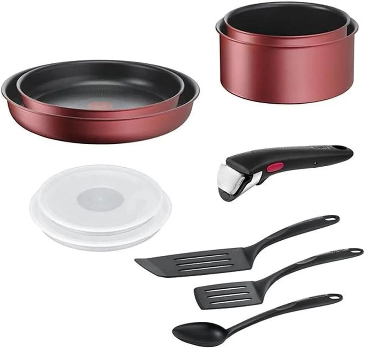 Tefal L3989502 Surprise, revêtement antiadhésif, rouge